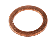 Rondella in rame per bullone del coperchio del filtro dell'olio con filtro H. Porsche912/356 - 90012301920