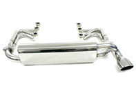 Terminale di scarico / Silenziatore bauletto posteriore Race System DesignTek per Porsche 964 - 3606006401, 116081, 69-PS101, 96411104504, 96411104605, 96411104205, 96411321316, 96411321315, 96411104502, 96421104004, 96421103905, 96421103932
