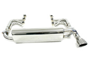 Exhaust Muffler / Silencer Rear box Race System DesignTek for Porsche 964 - 3606006401, 116081, 69-PS101, 96411104504, 96411104605, 96411104205, 96411321316, 96411321315, 96411104502, 96421104004, 96421103905, 96421103932