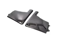 Pannelli laterali consolle centrale, fibra di carbonio. Porsche 987/997