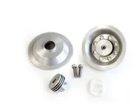 Rennline 铝制锁/旋钮套件。钻孔。保时捷 911 84-89 / 964 / 928