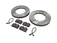 Pastiglie freno ANTERIORI e pacchetto disco freno. Porsche 930 Turbo 78-80 - 96435193903, 93035104700, 93035104800