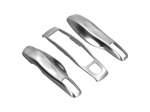 Key shell chrome centre switch bezel. Porsche 991 / 958 Cayenne / 970 Panamera / 981 Boxster/Cayman / Macan / 718 Boxster/Cayman