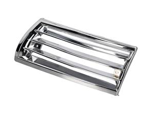 Calandre Klaxon - Plastique Chrome Porsche 911 / 912 1965-68 - 90155943127, 90155943227, 90155943121, 90155943221, 90155943123, 90155943223, 1684500176, 1684500186, PCG55943150, PCG55943250