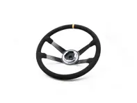 Volante in alcantara da 380 mm concavo. Porsche 911T / 911E / 911S / 911RS - 91134708400, 91134708200, 90134708105, 90134708115, 91134708205, 90134708100, 90134708110