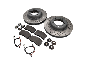 Kit plaquettes et disques de frein avant pour Porsche 993 Turbo. - 99335104510, 99335104610, 99361236801, 99335194904