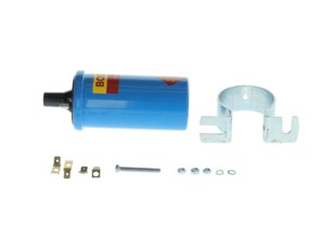 Ignition coil 12-V. Porsche 356 1600/S/S90 / 912 Original Blue body - 61660210900, 043905115c, 92860250200 - 9220081083