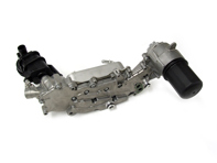 Alloggiamento conduttivo dell'olio. Porsche 987.2 Boxster / 987C.2 Cayman - 9A110704601, 9A110702001, 9A110702003, 9A110702007
