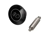 Rennline Billet Dash Knoppen - Mistachterlicht. Porsche 911 74-89 /912/914 - DA90