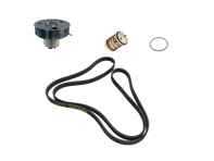 Water pump, belt & thermostat insert kit Porsche 958 Cayenne 3.6ltr - 95810603304, 95810612602, 95810612601, 95810612600, WHT000863, 94610225230, 95810603303, 95810603302, 95810603301, 95810603300, 95510293300