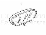 Specchietto retrovisore. Porsche 986 Boxster / 987 Boxster / 987C Cayman - 9877315110401C, 9967315110001C