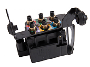 Ventilblock für Luftfederung. Porsche 970 Panamera - 97035815304, 97035815303, 97035815302, 83609001