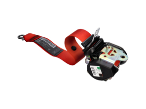 Veiligheidsgordels Voor Cabrio in ROOD. Porsche Boxster 987 - 98780303302N13, 98780303304N13, 98780303403N1, 98780303406N13, 98780303306N13