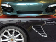 Kit rejilla radiador parachoques delantero y rejillas laterales Porsche 987.2 Boxster