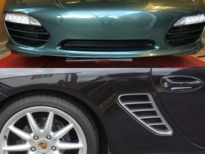 Front bumper radiator and side vent wire mesh kit Porsche 987.2 Boxster