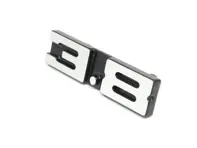 3.8 Plakette für Hecklüftungsgitter. Porsche 911 74-89 - 91155901538