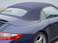 Cabrioverdeck ohne Heckscheibe. Porsche 997 Gen. 1 - 997561901151, 997561901152, 997561901153, 997561901154, 997561901155, 997561901156, 997561901108, 997561901302