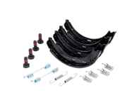 Handbremsbacken. Porsche Boxster 986 2,5l / 2,7l (4er-Set) - 98635299501, 98635209501 - 10990.128.0