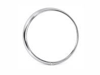 Couvercle de lunette de phare en chrome. Porsche 911 / 964 - 91163114100, 91163114101 - PF836506, 1695150700