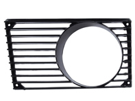 Rooster voor extra koplamp, zwart. Porsche 914 - 91455923710, 91455923810 - 1684550970, 1684550980