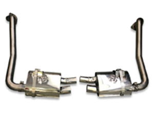 Escape deportivo Porsche 718 Boxster, Cayman y GTS 2.0ltr y 2.5ltr sin válvula de escape