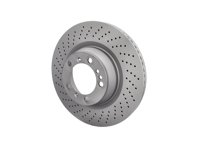 Bremsscheibenrotor, hinten. Standardlack Z. Porsche 997 TURBO / 997 GT3 / 992 S / 992 C4S (OE-Teilenummer 99735240502 /99735240602) - 460.1578.20, 460.1579.20, 99735240501, 99735240601, 99735240502, 99735240602, 99735240503, 99735240603, 992615601A, 992615501A