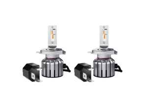 Warm White LED Retrofit Bulb Set H4 HL VINTAGE. Porsche 911 / 964 / 924 / 944 / 968 / 928 / 914 - 99963120290 - 64193DWVNT-2MB
