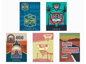 AHEAD No. 2 Stickercollectie - Gelimiteerde editie - WAP0508010SSTS