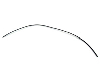 1/4 rear window trim moulding lower, Black. Porsche 928 - 9285434181070K, 9285434171070K