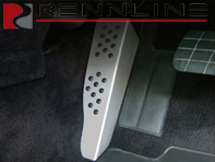 Impugnatura in gomma Rennline Dead Pedal. Porsche 996/997/Boxster/Cayman - P95RH