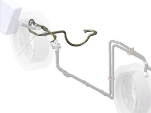 适用于 3.2L 911 的 SSI 排气改装油管 - 91110772910, 91110773910