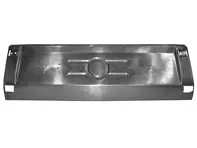 Parachoques trasero / panel de matrícula de aluminio. Porsche 911 1966-73 - 90150502320, 591095, 1680600400, 591095ALU, 1680600406 - 1680600400