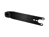 Veerplaat, zwart / geopend type. Porsche 356 C - 69533301300 - PR08050P