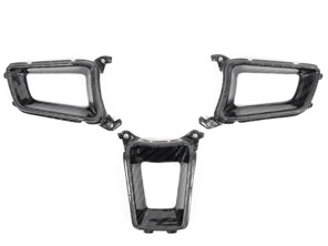 Rennline steering wheel insert carbon fibre. Porsche 991.2 / 718 / 95B Macan Mk2 / 971.1 Panamera - I131