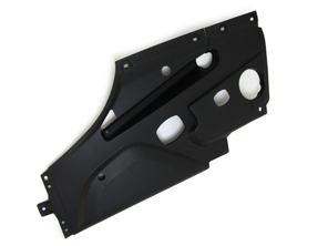 Engine bay panel cover, Right. Porsche 958 Cayenne Diesel 2015>> - 958556584209B9