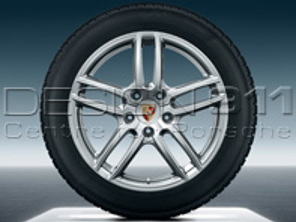 19' Cayenne Turbo Alloy Wheels & Winter Tyres Original Porsche - 95804460106, 95804460126, 95804461106