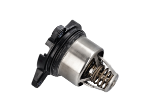 Thermostaat met behuizing. Porsche 95B Macan / 9YA Cayenne / 971 Panamera OE Match - PAC121115B, PAC121115, PAB121115B, 9A712111511, 9A712111510, PAC121115E