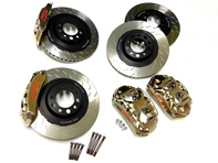 PFC Racing Voor- en achterremset, met gesleufde 380 mm schijven. Porsche 996 / 997 2WD / 987.2 en 981 - 0380.0003