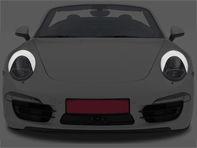 Cubiertas de faros. Porsche 911 (991) 09/2011>> - SB215