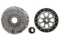 Koppelingsset. Porsche 981 Boxster Spyder / Cayman GT4 Sachs koppelingsplaat, drukplaat en druklager - 3000970102, 98111691381, 98111691380