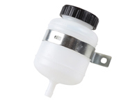 Brake fluid tank with black cap. Porsche 356C / 911/912 65-67 - 69535501300 - 695 355 013 00, 1661200400, PS9303