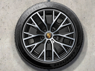 Cerchi in lega da 20' Taycan Turbo S Aero Design e pneumatici invernali originali Porsche - 9J1073600F