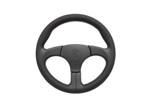 Volante sportivo senza airbag Nero con cuciture nere. Porsche 928 - 000043163108YR