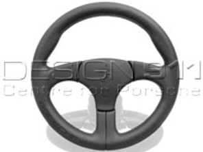 Volant sport sans airbag Noir avec coutures noires. Porsche 928 - 000043163108YR