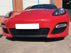 Front Bumper Stainless Steel Full Grille Set ZunSport. Porsche Panamera GTS - ZPR68511, ZPR68511B, ZPR68511, ZPR68511B