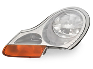 Lampe frontale, Ambre. Porsche 996 1998 LHD Voitures - 99663115304, 99663115404