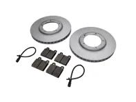Plaquettes de frein avant et ensemble de disques de frein. Porsche 911 3.2L 1984-89 - 91135104123, 91135195011, 94461221105, 91135195006, 91135195001, 91135195002, 91135195008, 90135199700, 91135193800, 91135194401, 91135194405, 91135195000, 92335190100, 94435195006, 91135194901, 99361296501, 99361296502, 99361296500, 1697301300, 1697302800