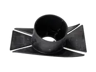 Piastra di fissaggio del paraurti anteriore. Porsche 981 Boxster 2012-16 - 98150576100, 98150576200