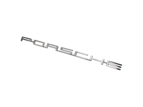 PORSCHE logo, Silver. Porsche 912 65-67 - 90155930121