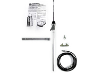 Hirschmann rod aerial, Chrome. Porsche 911/912 - 30101, 91164530104